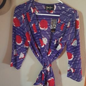 Yumi Kim Floral wrap top *Lowest Price*